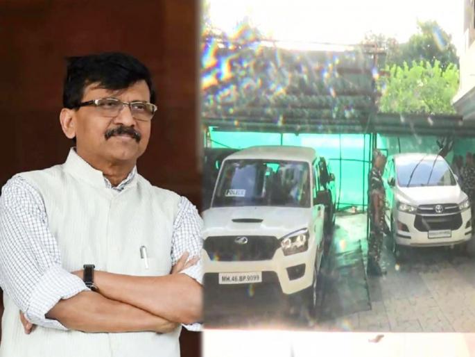 Enforcement Directorate officials reached Shiv Sena leader Sanjay Rauts residence around 7am today | Shiv Sena Sanjay Raut ED : संजय राऊत यांच्या अडचणीत वाढ, चौकशीसाठी निवासस्थानी ED ची टीम दाखल Enforcement Directorate officials reached Shiv Sena leader Sanjay Rauts residence around 7am today | Shiv Sena Sanjay Raut ED : संजय राऊत यांच्या अडचणीत वाढ, चौकशीसाठी निवासस्थानी ED ची टीम दाखल