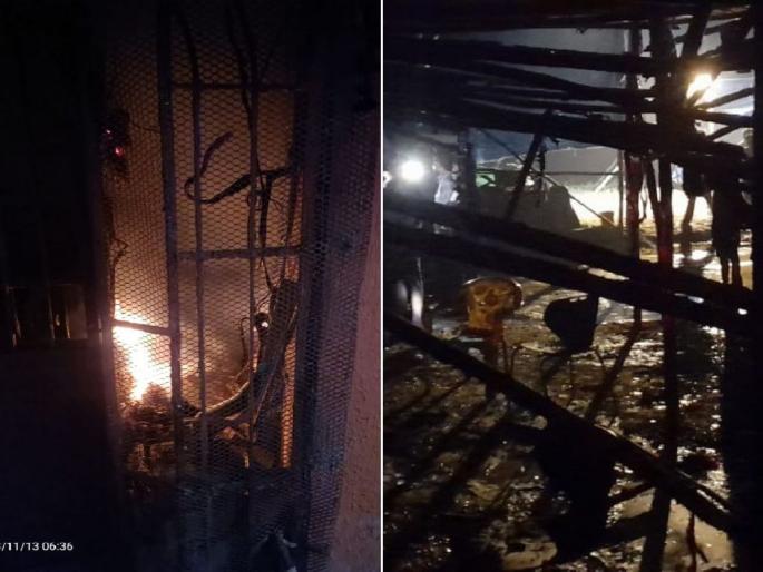 Fire broke out in the house on Diwali night itself, loss of four lakhs | दिवाळीच्या रात्रीच घराला लागली आग, चार लाखांचे नुकसान Fire broke out in the house on Diwali night itself, loss of four lakhs | दिवाळीच्या रात्रीच घराला लागली आग, चार लाखांचे नुकसान