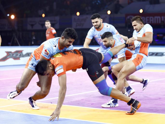 Pro Kabaddi: Bengal's win over U Mumba | प्रो कबड्डी : बेंगालचा यू मुंबावर विजय Pro Kabaddi: Bengal's win over U Mumba | प्रो कबड्डी : बेंगालचा यू मुंबावर विजय