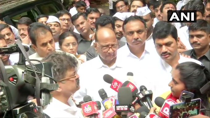 Breaking: I will not visit the Enforcement Directorate office for now Says Sharad Pawar | Breaking: ईडी कार्यालयात जाणार नाही; शरद पवारांकडूनच घोषणा, कारणही सांगितलं! Breaking: I will not visit the Enforcement Directorate office for now Says Sharad Pawar | Breaking: ईडी कार्यालयात जाणार नाही; शरद पवारांकडूनच घोषणा, कारणही सांगितलं!