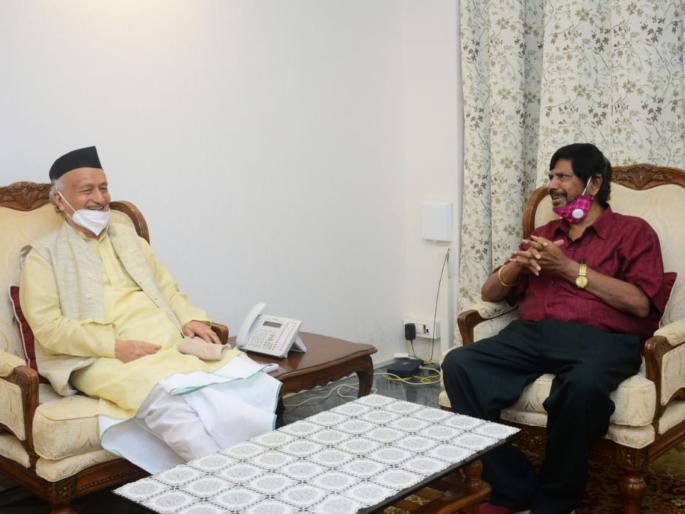 'Compensate Kangana, take action against BMC officials', ramdas athawale to koshyari | 'कंगनाला नुकसान भरपाई द्या, BMC मधील अधिकाऱ्यांवर कारवाई करा' 'Compensate Kangana, take action against BMC officials', ramdas athawale to koshyari | 'कंगनाला नुकसान भरपाई द्या, BMC मधील अधिकाऱ्यांवर कारवाई करा'