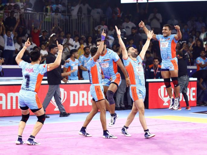 Pro Kabaddi League: Bengal win first title of pro kabaddi | प्रो कबड्डी लीग : दिल्लीच्या दबंगगिरीला रोखत बंगाल वॉरियर्सने पटकावले जेतेपद Pro Kabaddi League: Bengal win first title of pro kabaddi | प्रो कबड्डी लीग : दिल्लीच्या दबंगगिरीला रोखत बंगाल वॉरियर्सने पटकावले जेतेपद
