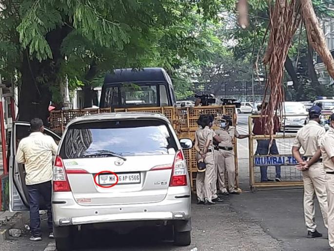 Why the 'lotus' sign on the car of the NCB squad from Delhi? nitin raut questioned | 'दिल्लीवरून आलेल्या NCB पथकाच्या कारवर 'कमळ' चिन्ह कशासाठी?' Why the 'lotus' sign on the car of the NCB squad from Delhi? nitin raut questioned | 'दिल्लीवरून आलेल्या NCB पथकाच्या कारवर 'कमळ' चिन्ह कशासाठी?'