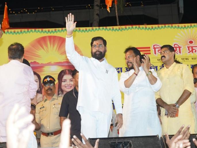 Eknath Shinde interacts with North Indians in Mumbai on Chhath Puja; Target to Uddhav Thackeray | कैसन बा...ठीक बा...! एकनाथ शिंदेंनी साधला उत्तर भारतीयांशी संवाद; उद्धव ठाकरेंना लगावला टोला