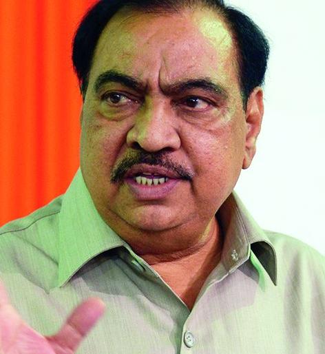 Eknath Rao Khadse's powerful reply to the challenge of voting by Minister of Water Resources Girish Mahajan | जलसंपदा मंत्री गिरीश महाजन यांच्या मताधिक्य देण्याच्या आव्हानास एकनाथराव खडसेंचे दमदार उत्तर