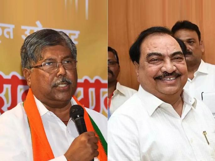 ncp leader eknath khadse reaction over bjp leader chandrakant patil statement on retirement from politics | Maharashtra Politics: “चंद्रकांत पाटलांनी आत्ताच निवृत्ती घ्यावी, पाच-दहा वर्षे कशाला पाहिजे?”; एकनाथ खडसेंची टीका ncp leader eknath khadse reaction over bjp leader chandrakant patil statement on retirement from politics | Maharashtra Politics: “चंद्रकांत पाटलांनी आत्ताच निवृत्ती घ्यावी, पाच-दहा वर्षे कशाला पाहिजे?”; एकनाथ खडसेंची टीका