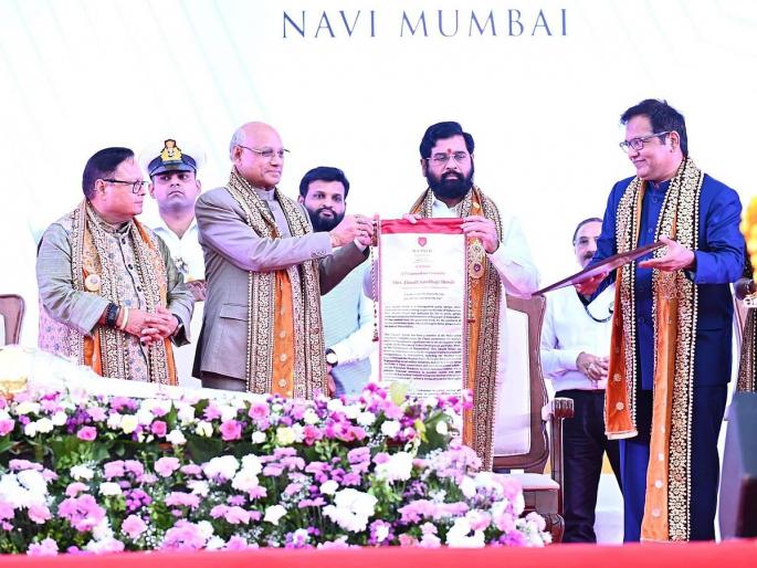 Eknath Shindne: Chief Minister Eknath Shinde Awarded D. Leet degree, said I was involved in small operations... | Eknath Shidne: मुख्यमंत्री एकनाथ शिंदेंना डी. लिट पदवी प्रदान, प्रतिक्रिया देताना म्हणलाे मी...  