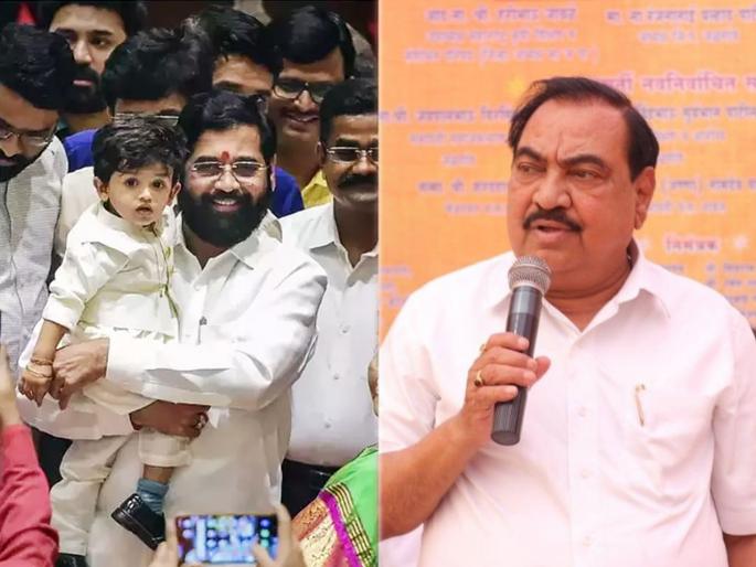 ncp eknath khadse criticised cm eknath shinde govt over flood situation in the state | Maharashtra Political Crisis: “नातवाबरोबर वेळ घालवण्यासाठी मुख्यमंत्र्यांकडे ४ तास, पण शेतकऱ्यांचे अश्रू पुसायला वेळ नाही” ncp eknath khadse criticised cm eknath shinde govt over flood situation in the state | Maharashtra Political Crisis: “नातवाबरोबर वेळ घालवण्यासाठी मुख्यमंत्र्यांकडे ४ तास, पण शेतकऱ्यांचे अश्रू पुसायला वेळ नाही”