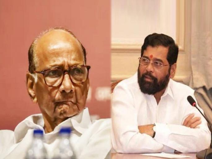 cm eknath shinde reaction over ncp sharad pawar group manifesto for lok sabha election 2024 | “शरद पवार कृषीमंत्री, मुख्यमंत्री होते, मग अशी वेळ का आली?”; शपथपत्रावरुन CM शिंदेंचा सवाल cm eknath shinde reaction over ncp sharad pawar group manifesto for lok sabha election 2024 | “शरद पवार कृषीमंत्री, मुख्यमंत्री होते, मग अशी वेळ का आली?”; शपथपत्रावरुन CM शिंदेंचा सवाल