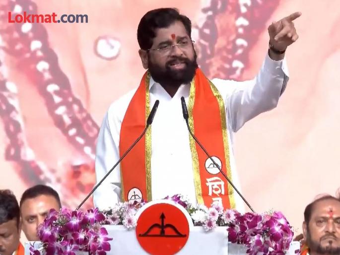 I am Balasaheb's Shiv Sainik, Anand Dighe's disciple, if I am not a runner from the field...'' Eknath Shinde's warning | "मी बाळासाहेबांचा शिवसैनिक, आनंद दिघेंचा चेला, मी मैदानातून पळणारा नाही तर...’’, एकनाथ शिंदेंचा इशारा