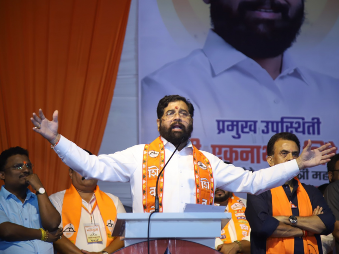 "Don't talk about putting me in jail"; Penalty taken by Eknath Shinde | "मला जेलमध्ये टाकण्याची भाषा करू नका"; एकनाथ शिंदेंनी थोपटले दंड "Don't talk about putting me in jail"; Penalty taken by Eknath Shinde | "मला जेलमध्ये टाकण्याची भाषा करू नका"; एकनाथ शिंदेंनी थोपटले दंड