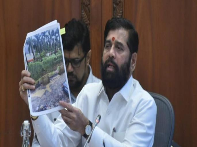 Chief Minister eknath shinde orders to file cases Serious attention to traffic congestion | 'त्या' लोकांवर थेट गुन्हे दाखल करण्याचे मुख्यमंत्र्यांचे आदेश; वाहतूक कोंडीची गंभीर दखल Chief Minister eknath shinde orders to file cases Serious attention to traffic congestion | 'त्या' लोकांवर थेट गुन्हे दाखल करण्याचे मुख्यमंत्र्यांचे आदेश; वाहतूक कोंडीची गंभीर दखल