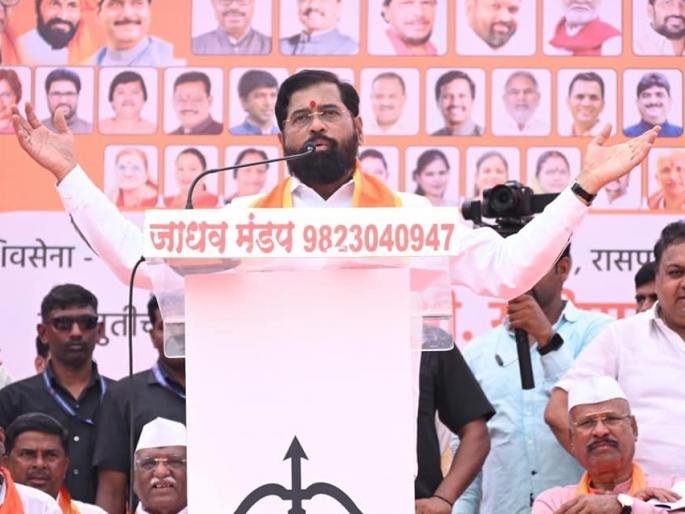 cm eknath shinde slams uddhav thackeray group in rally for lok sabha election 2024 | ‘लाव रे तो व्हिडिओ’! “सरड्यापेक्षा फास्ट रंग बदलणारा”; CM शिंदेंची ठाकरे गटावर टीका