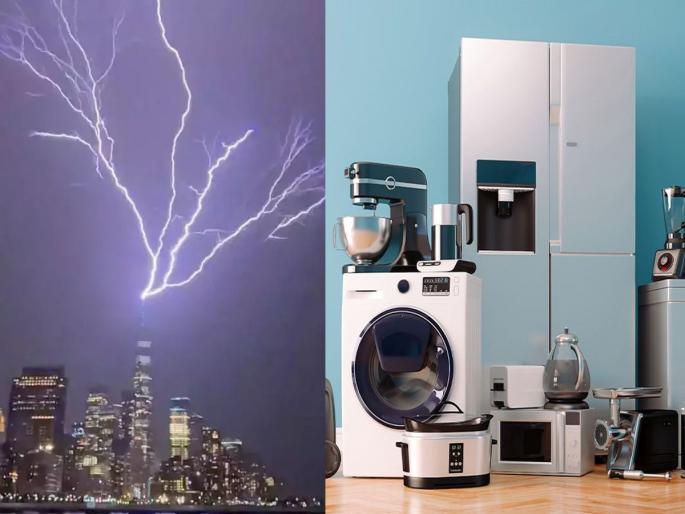 What will you take care of in stormy winds, rain? Do not burn electrical equipment... | वादळी वारे, पावसात काय काळजी घ्याल ? इलेक्ट्रीक उपकरणे जाळू नका... What will you take care of in stormy winds, rain? Do not burn electrical equipment... | वादळी वारे, पावसात काय काळजी घ्याल ? इलेक्ट्रीक उपकरणे जाळू नका...