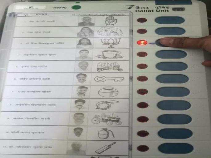 Removed photos and made viral when voting; The accused filed an FIR against the accused | मतदान करताना काढले फोटो आणि केले वायरल; अज्ञाताविरोधात गुन्हा दाखल Removed photos and made viral when voting; The accused filed an FIR against the accused | मतदान करताना काढले फोटो आणि केले वायरल; अज्ञाताविरोधात गुन्हा दाखल