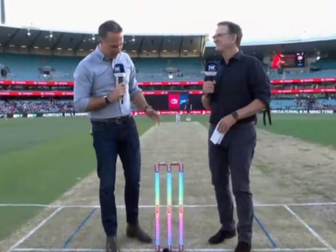 'Electra Stumps' came in cricket, will work like an umpire, fours, sixes, as soon as the wicket falls... | क्रिकेटमध्ये आले ‘Electra Stumps’, अंपायरसारखं करणार काम, चौकार, षटकार, विकेट पडताच...