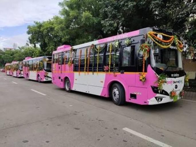 40 electric buses in the troupe of 'Apali bus' soon | 'आपली बस'च्या ताफ्यात लवकरच ४० इलेक्ट्रीक बस 40 electric buses in the troupe of 'Apali bus' soon | 'आपली बस'च्या ताफ्यात लवकरच ४० इलेक्ट्रीक बस