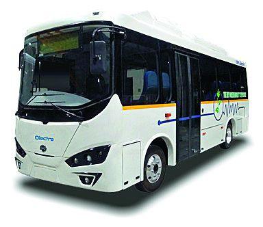 Electric bus service in VNIT campus in Nagpur started | नागपुरातील व्हीएनआयटी कॅम्पसमध्ये इलेक्ट्रीक बससेवा सुरू  Electric bus service in VNIT campus in Nagpur started | नागपुरातील व्हीएनआयटी कॅम्पसमध्ये इलेक्ट्रीक बससेवा सुरू