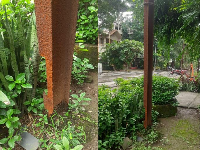 Risk of accidents due to dangerous electric poles, neglect of Mahabhatrivan | अतिधोकादायक इलेक्ट्रिक पोलमुळे दुर्घटना होण्याची शक्यता, महावितरणचे दुर्लक्ष Risk of accidents due to dangerous electric poles, neglect of Mahabhatrivan | अतिधोकादायक इलेक्ट्रिक पोलमुळे दुर्घटना होण्याची शक्यता, महावितरणचे दुर्लक्ष