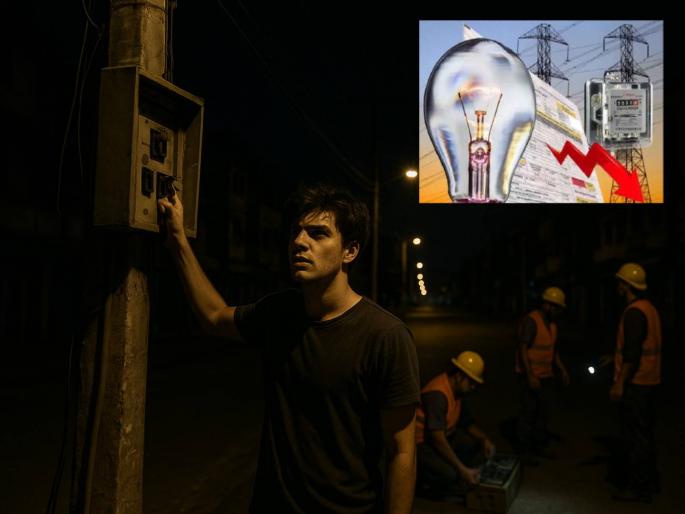 viral news Electricity connection cut off due to non-payment of bill; In anger, young man turns off the lights of the entire city, makes electricity workers work all night | वीज बिल न भरल्याने कनेक्शन तोडले; रागात तरुणाने अख्ख्या शहराची लाईट बंद केली, वीज कर्मचाऱ्यांना रात्रभर कामाला लावलं viral news Electricity connection cut off due to non-payment of bill; In anger, young man turns off the lights of the entire city, makes electricity workers work all night | वीज बिल न भरल्याने कनेक्शन तोडले; रागात तरुणाने अख्ख्या शहराची लाईट बंद केली, वीज कर्मचाऱ्यांना रात्रभर कामाला लावलं