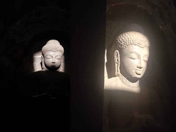 Ellora Caves: Sunrays Illuminate Buddha Statue in Cave 10; Visitors to Miss Main Event on March 10 Due to Tuesday Closure | वेरूळच्या १० नंबर लेणीत किरणोत्सव सुरू; पण उद्याचा मुख्य सोहळा पाहण्यास 'हा' अडथळा! Ellora Caves: Sunrays Illuminate Buddha Statue in Cave 10; Visitors to Miss Main Event on March 10 Due to Tuesday Closure | वेरूळच्या १० नंबर लेणीत किरणोत्सव सुरू; पण उद्याचा मुख्य सोहळा पाहण्यास 'हा' अडथळा!