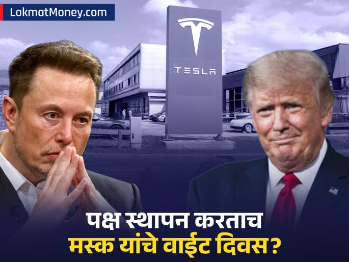 Elon Musk Loses Billions Tesla Shares Plummet After Political Move | डोनाल्ड ट्रम्प यांना आव्हान देणं मस्क यांना महागात? आधी टेस्ला गडगडली, आता संपत्तीला खिंडार!
