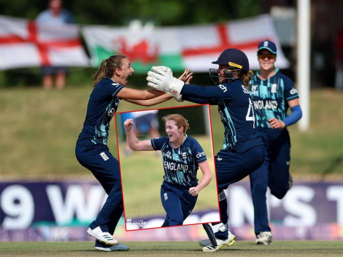 England beat Australia by 3 runs while defending 99 runs in the Semi-final and India vs England will final on Sunday  | ICC WOMENS U19 T20 WORLD CUP 2023: थरारक सामन्यात ऑस्ट्रेलियाची हार; रविवारी भारत-इंग्लंड यांच्यात रंगणार फायनल