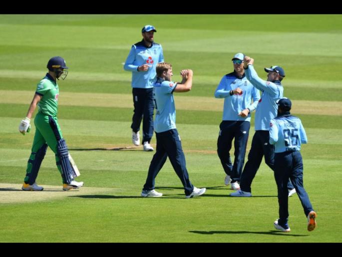 England vs Ireland 1st ODI: 382 days on... England are back on home soil; Ireland are five down within the first 10 overs | England vs Ireland 1st ODI: 382 दिवसांनी घरच्या मैदानावर उतरला इंग्लंडचा संघ; आयर्लंडची झाली दैना  