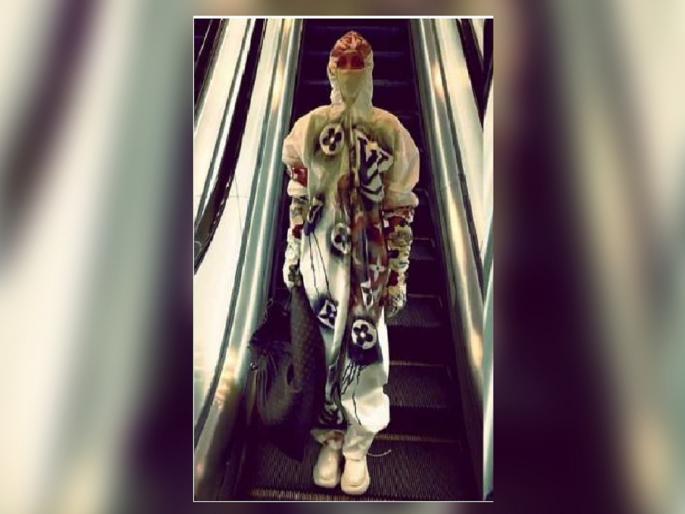 Corona Pandemic See How Now days Erykah badu Protecting Her Self From This Virus-SRJ | Corona Virusची लागण होऊ नये म्हणून या सेलिब्रेटीने केला असा पेहराव, ओळखणेही झाले अशक्य Corona Pandemic See How Now days Erykah badu Protecting Her Self From This Virus-SRJ | Corona Virusची लागण होऊ नये म्हणून या सेलिब्रेटीने केला असा पेहराव, ओळखणेही झाले अशक्य