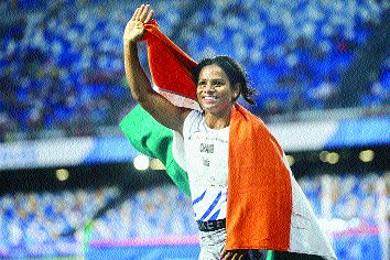 World University Championships | द्युतीने जिंकले विश्व विद्यापीठ स्पर्धेचे सुवर्ण World University Championships | द्युतीने जिंकले विश्व विद्यापीठ स्पर्धेचे सुवर्ण