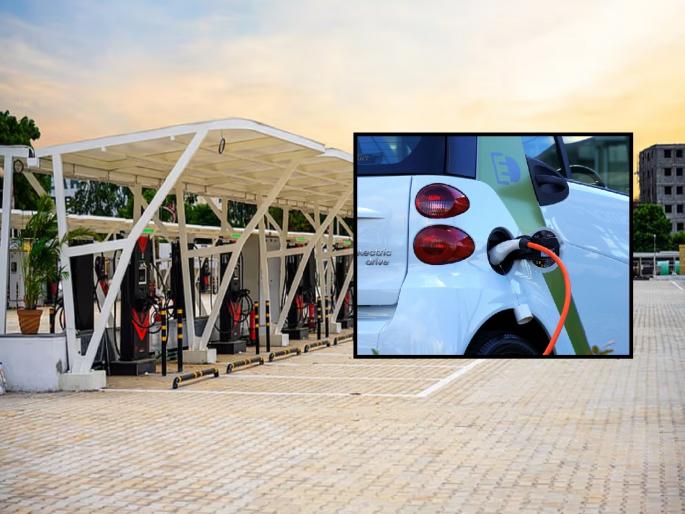 Electric Car Charging Station: India's largest EV charging station; so many cars can be charged at the same time | भारतातील सर्वात मोठे EV चार्जिंग स्टेशन; एकाच वेळी चार्ज होतात इतक्या गाड्या... Electric Car Charging Station: India's largest EV charging station; so many cars can be charged at the same time | भारतातील सर्वात मोठे EV चार्जिंग स्टेशन; एकाच वेळी चार्ज होतात इतक्या गाड्या...