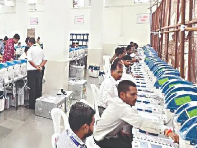 Assembly preparations First level preparation of all voting machines completed in Satara district | विधानसभेची तयारी; सातारा जिल्ह्यात सर्व मतदान यंत्रांची प्रथमस्तरीय तयारी पूर्ण Assembly preparations First level preparation of all voting machines completed in Satara district | विधानसभेची तयारी; सातारा जिल्ह्यात सर्व मतदान यंत्रांची प्रथमस्तरीय तयारी पूर्ण