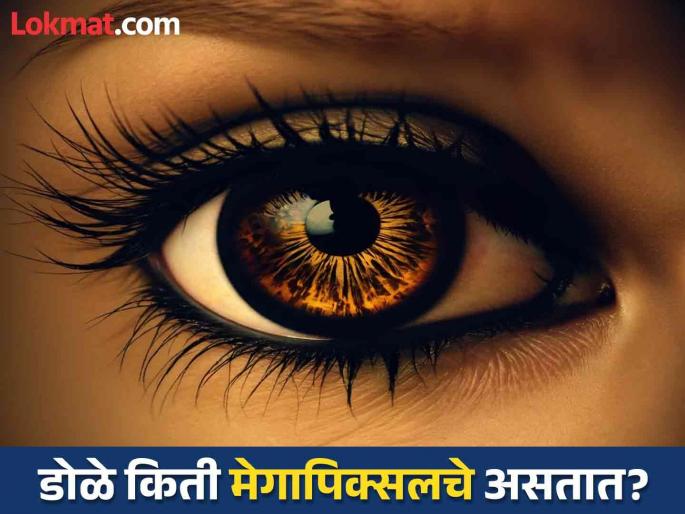 Eye lens megapixel unbelievable facts human eyes | मनुष्यांचे डोळे किती मेगापिक्सलचे असतात? ९९ टक्के लोकांना माहीत नसेल उत्तर... Eye lens megapixel unbelievable facts human eyes | मनुष्यांचे डोळे किती मेगापिक्सलचे असतात? ९९ टक्के लोकांना माहीत नसेल उत्तर...