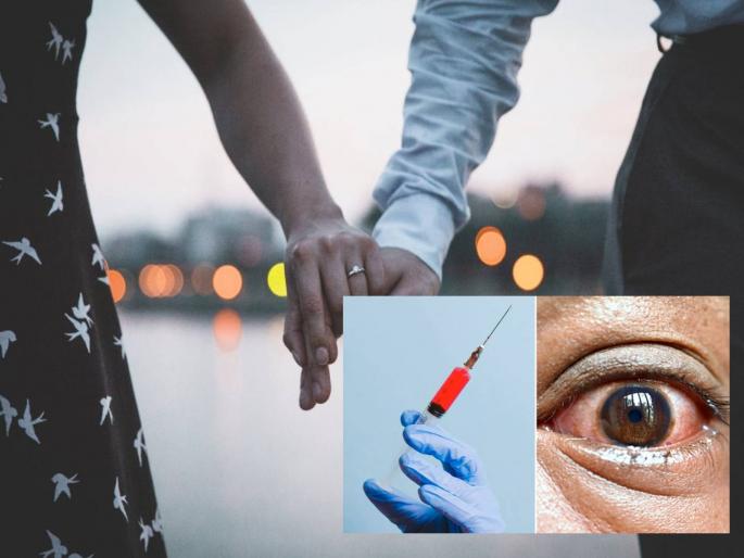 viral news us woman stabs boyfriend in eye with rabies needle | धक्कादायक! दुसऱ्या मुलींकडं बघणं प्रियकराला भोवलं; प्रेयसीने डोळ्यातच रेबीजची सुई टोचली viral news us woman stabs boyfriend in eye with rabies needle | धक्कादायक! दुसऱ्या मुलींकडं बघणं प्रियकराला भोवलं; प्रेयसीने डोळ्यातच रेबीजची सुई टोचली