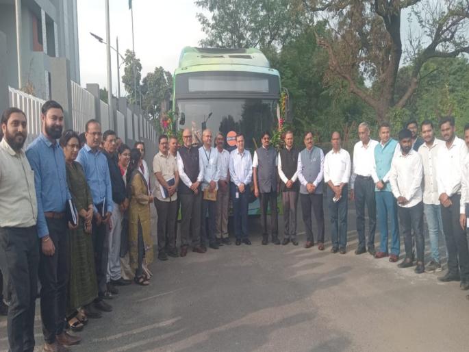 pune news pmp journey will now be towards Hydros | Hydrogen Bus: पुण्यात पीएमपीचा प्रवास आता हायड्रोजनच्या दिशेने होणार pune news pmp journey will now be towards Hydros | Hydrogen Bus: पुण्यात पीएमपीचा प्रवास आता हायड्रोजनच्या दिशेने होणार