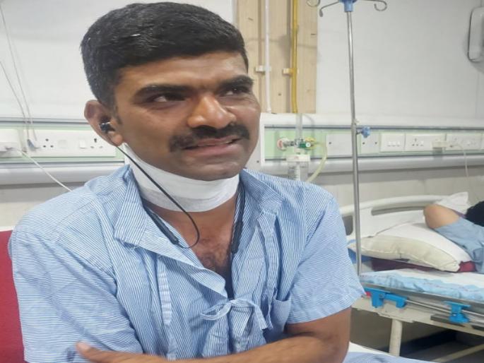 Another accident in Pune with nylon manja Fireman throat cut | नायलॉन मांजाने पुण्यात दुसरा अपघात; अग्निशमन कर्मचाऱ्याचा कापला गळा Another accident in Pune with nylon manja Fireman throat cut | नायलॉन मांजाने पुण्यात दुसरा अपघात; अग्निशमन कर्मचाऱ्याचा कापला गळा