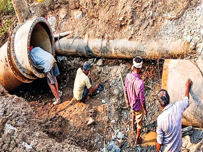 Citizens deprived of water in the heat of summer Repairs have been underway for 6 days situation at Fursungi Uruli Devachi | भरउन्हाळ्यात नागरिक पाण्यापासून वंचित; ६ दिवसांपासून दुरुस्ती सुरू, फुरसुंगी, उरुळी देवाची येथील स्थिती Citizens deprived of water in the heat of summer Repairs have been underway for 6 days situation at Fursungi Uruli Devachi | भरउन्हाळ्यात नागरिक पाण्यापासून वंचित; ६ दिवसांपासून दुरुस्ती सुरू, फुरसुंगी, उरुळी देवाची येथील स्थिती