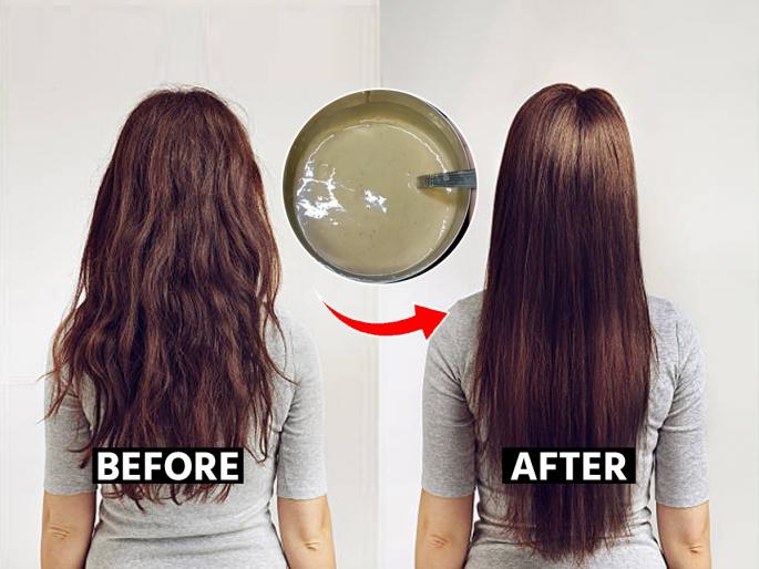 How To Do Hair Keratin Treatment At Home : Do keratin treatment on hair at home without going to the parlor; Hair will be straight-smooth without spending anything... | पार्लरमध्ये न जाता घरीच करा केसांवर केरेटीन ट्रिटमेंट; काहीच खर्च न करता केस होतील स्ट्रेट-मुलायम…