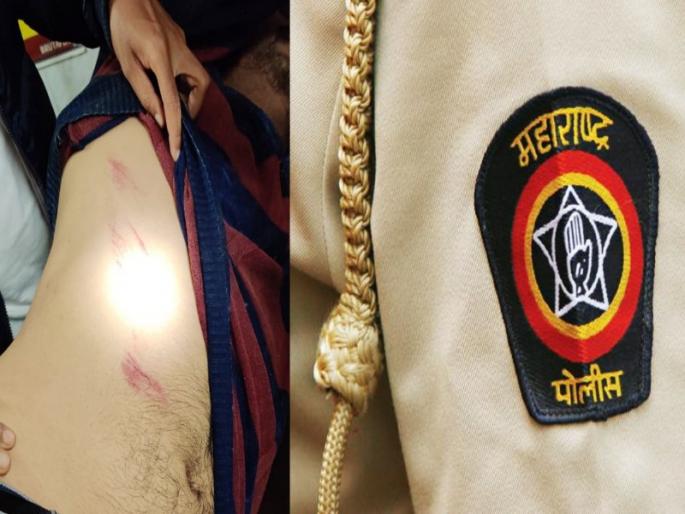 Two police suspended for beating youths due to no gave side overtake | 'ओव्हरटेक' करू दिलं नाही म्हणून पोलिसांनी काय केलं बघा; एक्स्प्रेस-वे वरचा धक्कादायक प्रकार Two police suspended for beating youths due to no gave side overtake | 'ओव्हरटेक' करू दिलं नाही म्हणून पोलिसांनी काय केलं बघा; एक्स्प्रेस-वे वरचा धक्कादायक प्रकार
