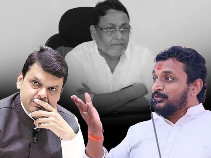 ncp ajit pawar faction leader amol mitkari reaction on bjp devendra fadanvis letter on nawab malik | आम्ही नवाब मलिकांसोबत; फडणवीसांच्या पत्रानंतरही अमोल मिटकरींनी डिवचलं, वाद पेटणार? ncp ajit pawar faction leader amol mitkari reaction on bjp devendra fadanvis letter on nawab malik | आम्ही नवाब मलिकांसोबत; फडणवीसांच्या पत्रानंतरही अमोल मिटकरींनी डिवचलं, वाद पेटणार?