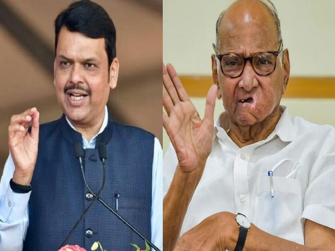 BJP leader Devendra Fadnavis claimed that the meeting for power formation was held with Sharad Pawar | …त्यामुळे शरद पवारांनी 'डबलगेम' केला; उपमुख्यमंत्री देवेंद्र फडणवीसांनी केला दावा BJP leader Devendra Fadnavis claimed that the meeting for power formation was held with Sharad Pawar | …त्यामुळे शरद पवारांनी 'डबलगेम' केला; उपमुख्यमंत्री देवेंद्र फडणवीसांनी केला दावा
