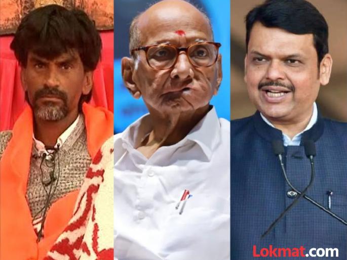 Question to manoj Jarange criticism of sharad Pawar Devendra Fadnavis spoke on Maratha OBC reservation | जरांगेंना सवाल, पवारांवर टीका; मराठा-ओबीसी आरक्षणावर देवेंद्र फडणवीस रोखठोक बोलले! Question to manoj Jarange criticism of sharad Pawar Devendra Fadnavis spoke on Maratha OBC reservation | जरांगेंना सवाल, पवारांवर टीका; मराठा-ओबीसी आरक्षणावर देवेंद्र फडणवीस रोखठोक बोलले!