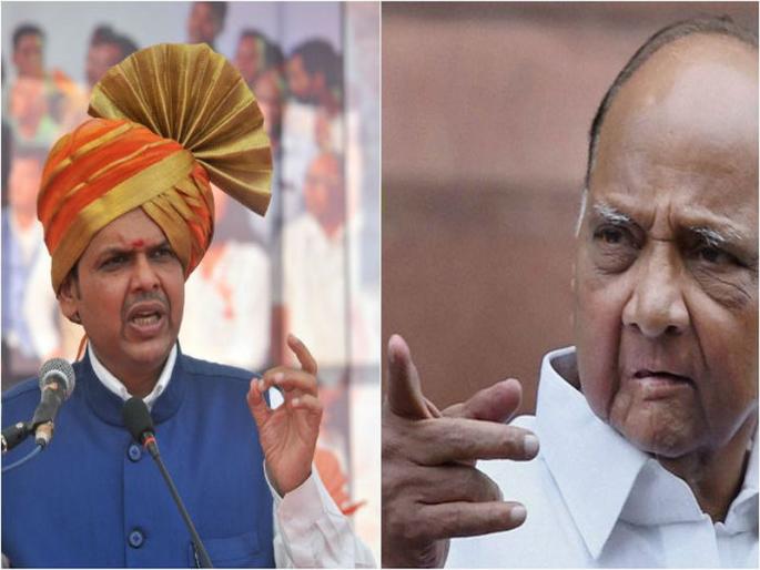 Devendra Fadnavis-Sharad Pawar juggling, claims and counter-claims fueled discussions | देवेंद्र फडणवीस-शरद पवार यांच्यात जुगलबंदी, दाव्या-प्रतिदाव्यांमुळे चर्चांना उधाण Devendra Fadnavis-Sharad Pawar juggling, claims and counter-claims fueled discussions | देवेंद्र फडणवीस-शरद पवार यांच्यात जुगलबंदी, दाव्या-प्रतिदाव्यांमुळे चर्चांना उधाण