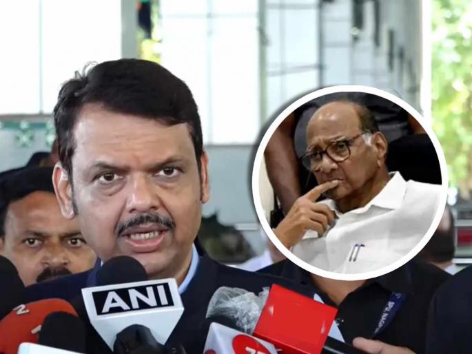 Devendra Fadnavis slams Sharad Pawar over Corruption statement regarding Shivaji Maharaj Statue News | "शरद पवारांसारख्या मोठ्या नेत्याला हे शोभत नाही"; देवेंद्र फडणवीसांचे टीकेला चोख प्रत्युत्तर Devendra Fadnavis slams Sharad Pawar over Corruption statement regarding Shivaji Maharaj Statue News | "शरद पवारांसारख्या मोठ्या नेत्याला हे शोभत नाही"; देवेंद्र फडणवीसांचे टीकेला चोख प्रत्युत्तर