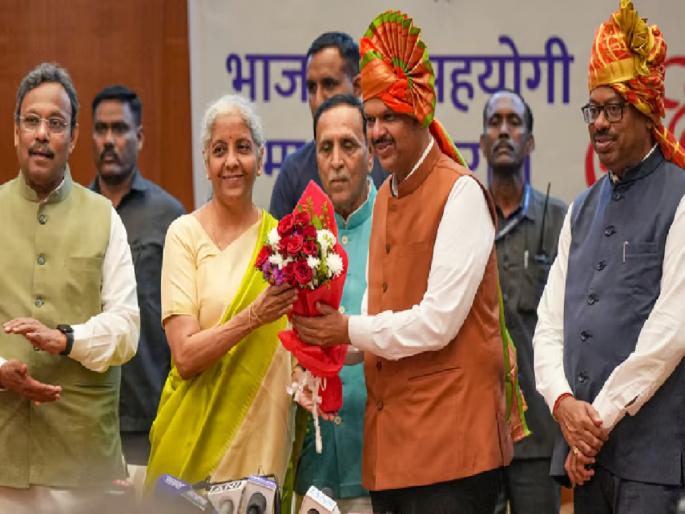 From Modi-Shah, Shahrukh-Salman to Tata-Birla-Ambani...many celebrity coming for Devendra Fadnavis' swearing-in ceremony | मोदी-शाह, शाहरुख-सलमान ते अंबानी... देवेंद्र फडणवीसांच्या शपथविधीला मान्यवरांची उपस्थिती From Modi-Shah, Shahrukh-Salman to Tata-Birla-Ambani...many celebrity coming for Devendra Fadnavis' swearing-in ceremony | मोदी-शाह, शाहरुख-सलमान ते अंबानी... देवेंद्र फडणवीसांच्या शपथविधीला मान्यवरांची उपस्थिती