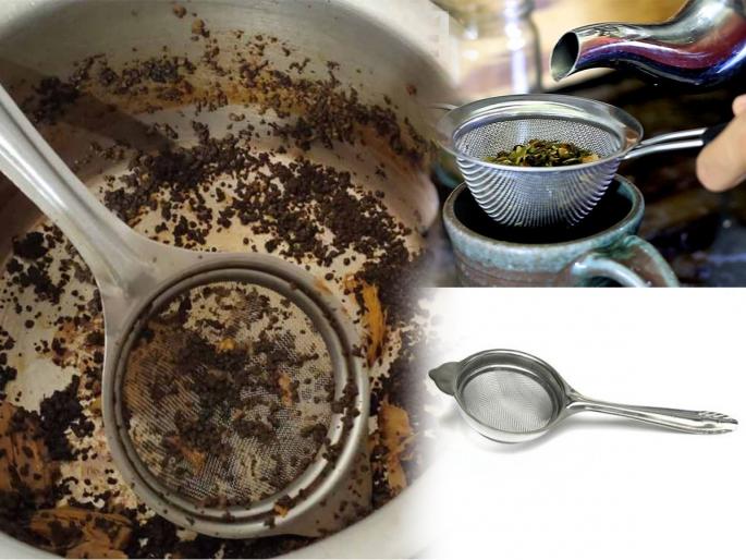 How To Clean Tea Strainers Cleaning Tips by Pankaj Bhadouria : 1 simple trick, the Tea filter will be very clean | कितीही धुतली तरी चहाची गाळणी कळकट-काळपटच दिसते? १ सोपी ट्रिक, गाळणी होईल चकचकीत-स्वच्छ