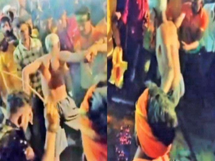 An old man was taken from the hot coals on suspicion of witchcraft | जादूटाेण्याच्या संशयावरून वृद्धाला नेले विस्तवावरून, मुरबाड तालुक्याच्या करवळे गावातील प्रकार An old man was taken from the hot coals on suspicion of witchcraft | जादूटाेण्याच्या संशयावरून वृद्धाला नेले विस्तवावरून, मुरबाड तालुक्याच्या करवळे गावातील प्रकार