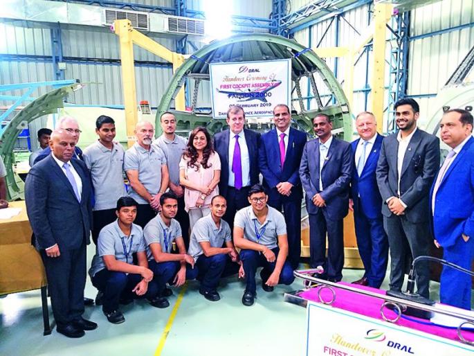 Faulkon's 'Noise Cone' departs from Nagpur to France | नागपुरातून ‘फॉल्कन‘चा ‘नोझ कोन’ फ्रान्सला रवाना Faulkon's 'Noise Cone' departs from Nagpur to France | नागपुरातून ‘फॉल्कन‘चा ‘नोझ कोन’ फ्रान्सला रवाना