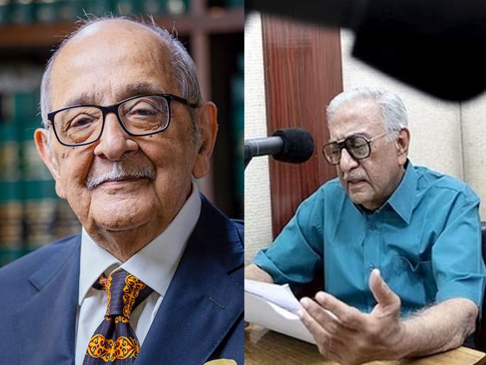 Why were these two so unusual? Fali Nariman and Amin Sayani... | हे दोघे इतके असामान्य का होते? फली नरिमन आणि अमीन सयानी... Why were these two so unusual? Fali Nariman and Amin Sayani... | हे दोघे इतके असामान्य का होते? फली नरिमन आणि अमीन सयानी...