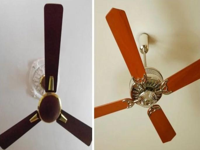 Read why fans in India have 3 blades but fans in US have 4 blades? | भारतात ३ ब्लेड आणि अमेरिकेत ४ ब्लेडचे फॅन का वापरतात? Read why fans in India have 3 blades but fans in US have 4 blades? | भारतात ३ ब्लेड आणि अमेरिकेत ४ ब्लेडचे फॅन का वापरतात?